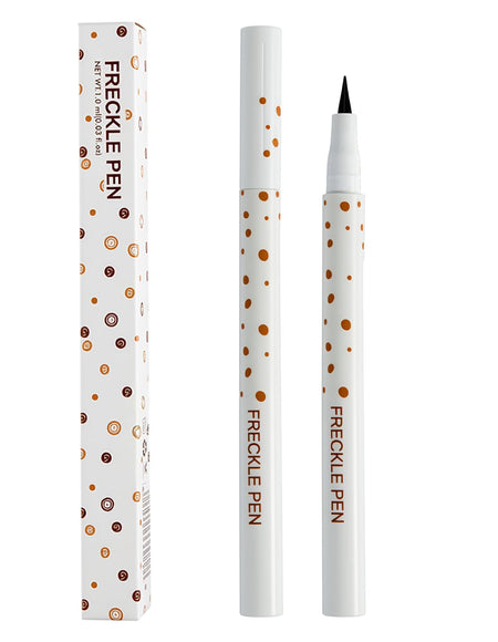 Freckle Pen for Face Waterproof Long Lasting - Natural Faux Freckles Makeup Pen with Precision Tip, Vegan and Cruelty Free, Light Brown for Daily Use and Special Occasions